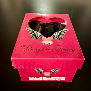 Penny Loves Kenny Black Flats